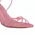 SANDÁLIA SALTO MÉDIO DEGRADÊ ROSA CUPCAKE - loja online
