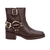 BOTA CANO BAIXO ARO E FIVELAS COFFEE - comprar online