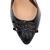 SANDÁLIA MULE PEEP TOE SALTO ALTO PRETA