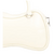 BOLSA GRANDE EM COURO OFF WHITE COM CADEADO DECORATIVO E ALÇA CROSSBODY