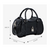 BOLSA GRANDE EM COURO PRETO COM CADEADO DECORATIVO E ALÇA CROSSBODY - comprar online
