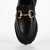 Loafer Preto Bridão Tratorado Couro na internet