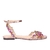 SANDÁLIA RASTEIRA ESFERAS ROSÉ - comprar online