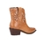 BOTA WESTERN CANO CURTO BORDADOS CARAMELO na internet