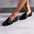 MOCASSIM CLÁSSICO FIVELA CRISTAL VERNIZ PRETO - comprar online
