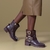 BOTA CANO BAIXO ARO E FIVELAS COFFEE - comprar online