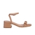 SANDÁLIA SALTO BAIXO LAÇO ROSÊ - comprar online