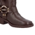 BOTA CANO BAIXO ARO E FIVELAS COFFEE - loja online