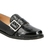 MOCASSIM CLÁSSICO FIVELA CRISTAL VERNIZ PRETO - loja online