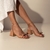 SANDÁLIA SALTO BAIXO LAÇO ROSÊ - comprar online