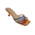 MULE SALTO BAIXO MULTICOLOR METALIZADO