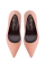 SCARPIN DE SALTO ALTO EM COURO BEGE BLUSH - loja online