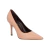 SCARPIN DE SALTO ALTO EM COURO BEGE BLUSH - comprar online
