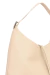BOLSA HOBO EM COURO BEGE NATA MÉDIA - loja online