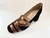 SAPATO PRETO / LACRE METALGRADO