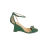 SANDÁLIA ANABELA VERDE TREVO - comprar online