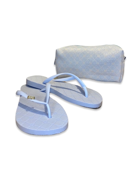 SANDALIA AZUL ACQUA CAPODARTE