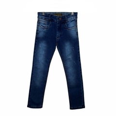 CALÇA INFANTIL MASCULINO, JEANS AZUL DESTROYED Ref. 656108