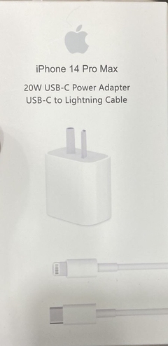Cargador de iPhone entrada tipo C a lightning