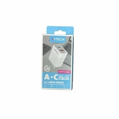 adaptador con entrada tipo C y USB Aitech
