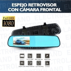 espejo retrovisor mas camara frontal