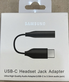 Adaptador de audio 3.5 a tipo C Samsung.
