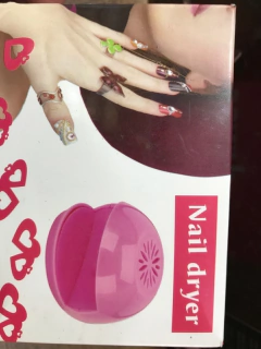 secador de uñas a pilas