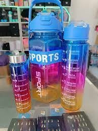 botella sports 3 en 1 varios colores