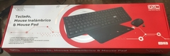 TECLADO GTC COMBO MOUSE + TECLADO INALAMBRICO CBG-012