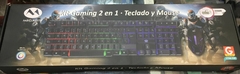 TECLADO + MOUSE GAMER CON CABLE MEGALITE CTM-700