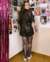 Kimono Paetê Preto - Paula Couture