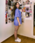 Kimono Paetê Azul - loja online