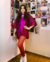 Kimono Paetê Rosa