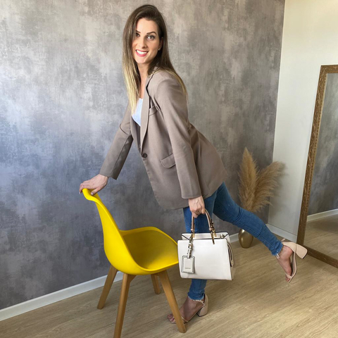 BLAZER ELEGANCE MARROM