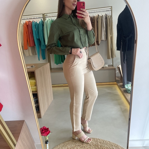 CALÇA ALFAIATARIA CINTO