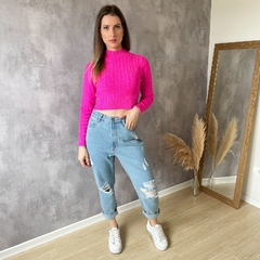 CALÇA MOM JEANS