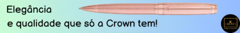 Banner da categoria Canetas e Acessórios Crown