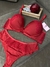 Conjunto em microfibra rendado - Plus Size.