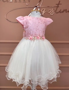 Vestido tule com aplicações -TAM 3 - comprar online