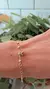 Pulsera Bolitas y Corazón Rosa E.O.