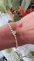Pulsera Bolitas y Corazón Elastizada