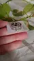 Anillo Abierto Rombos Tejidos 18 mm A C.