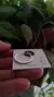 Anillo Sin Fin Cubic azul 17.5 mm