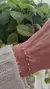 Pulsera Bolitas y Dije Corazón Cristal Rosa