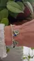 Pulsera Girasoles y Cubic Color