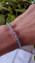 Pulsera Cristales Celeste Degrade