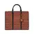 Tote Sirena Monograma Canvas CARAMELO