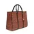 Tote Sirena Monograma Canvas CARAMELO - comprar online