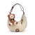 Bolsa Hobo Sirena Monograma Canvas CREME - comprar online