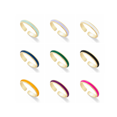 Anel Esmaltado Simple Band na internet